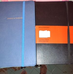 Set of two brand new journals! One still with original packaging, both new!!